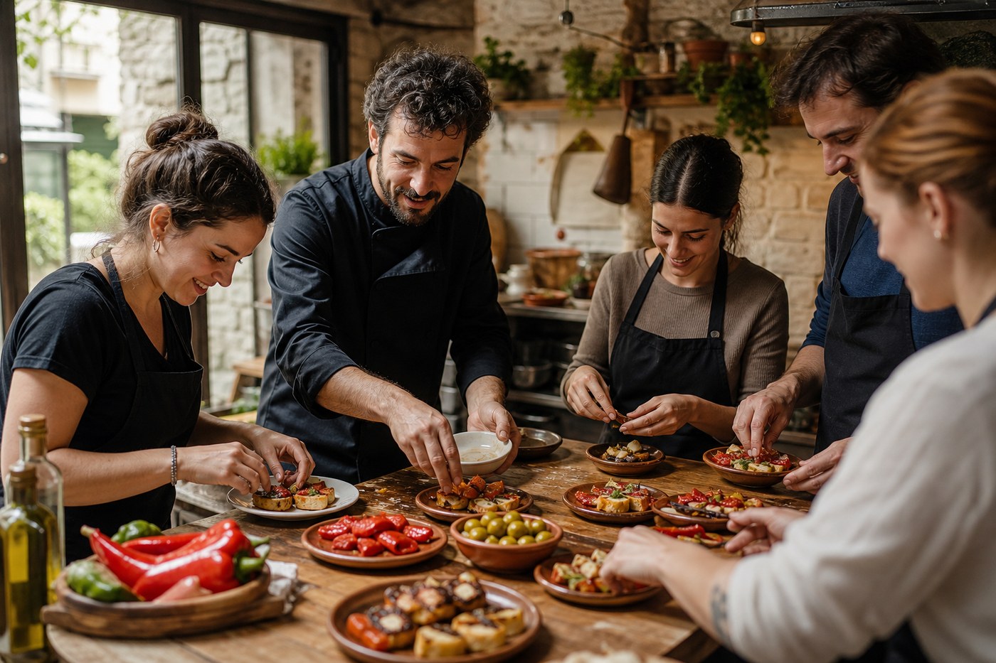 Taller de tapas en Madrid