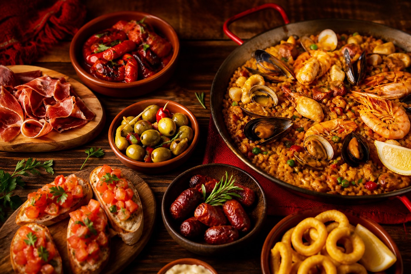 Paella valenciana